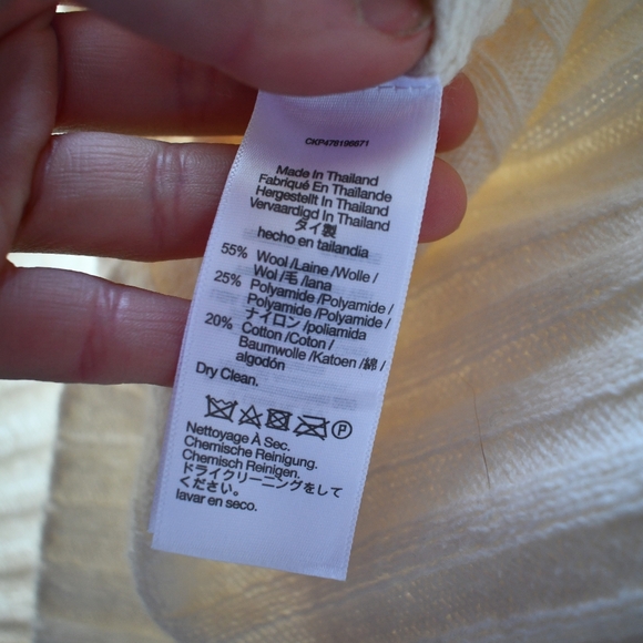 Madewell Niles Wide Rib Wool Collar Cardigan - Picture 12 of 12